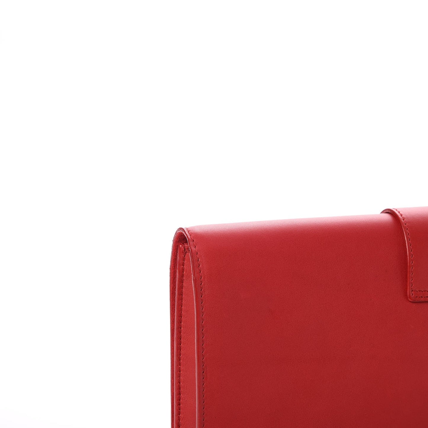 Calfskin Classic Y Ligne Clutch Rouge Orient