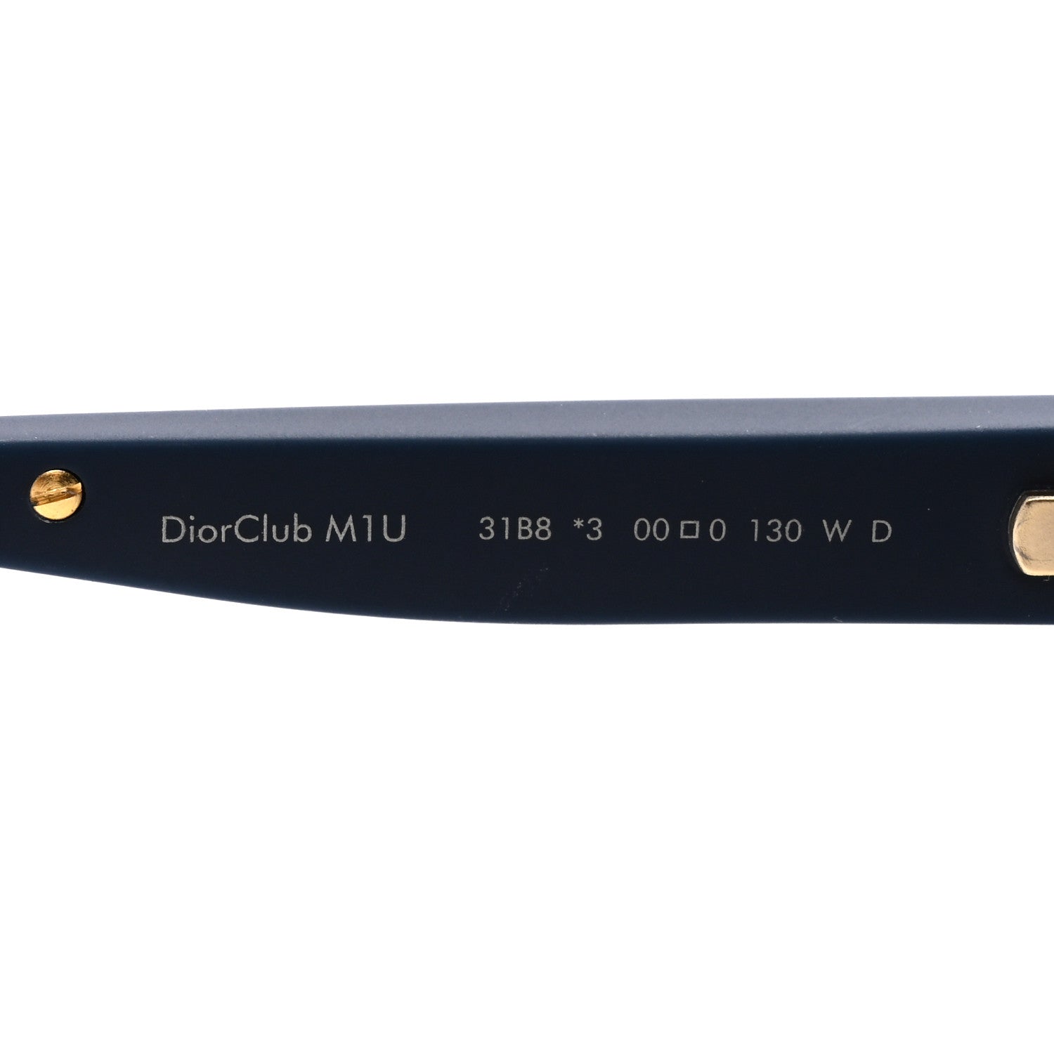 Christian Dior Oblique Diorclub M1U Mask Sunglasses Blue 6 of 8