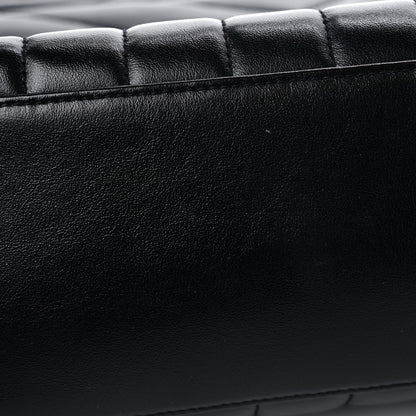 Saint Laurent Calfskin Y Quilted Monogram Medium Loulou Chain Satchel Black 16 of 18
