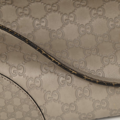 Gucci Guccissima Medium Bree Shoulder Bag Storm Grey 15 of 17