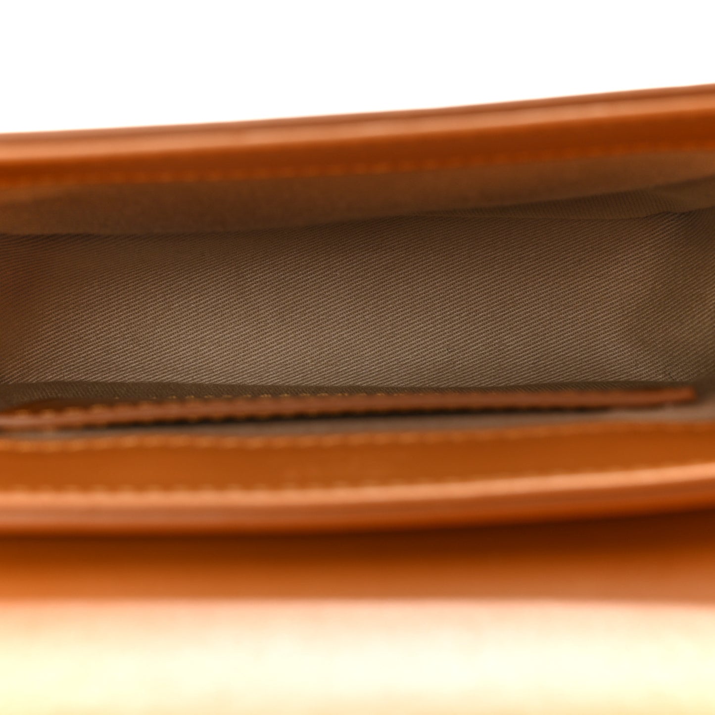 Calfskin Mini C Double Carry Autumnal Brown
