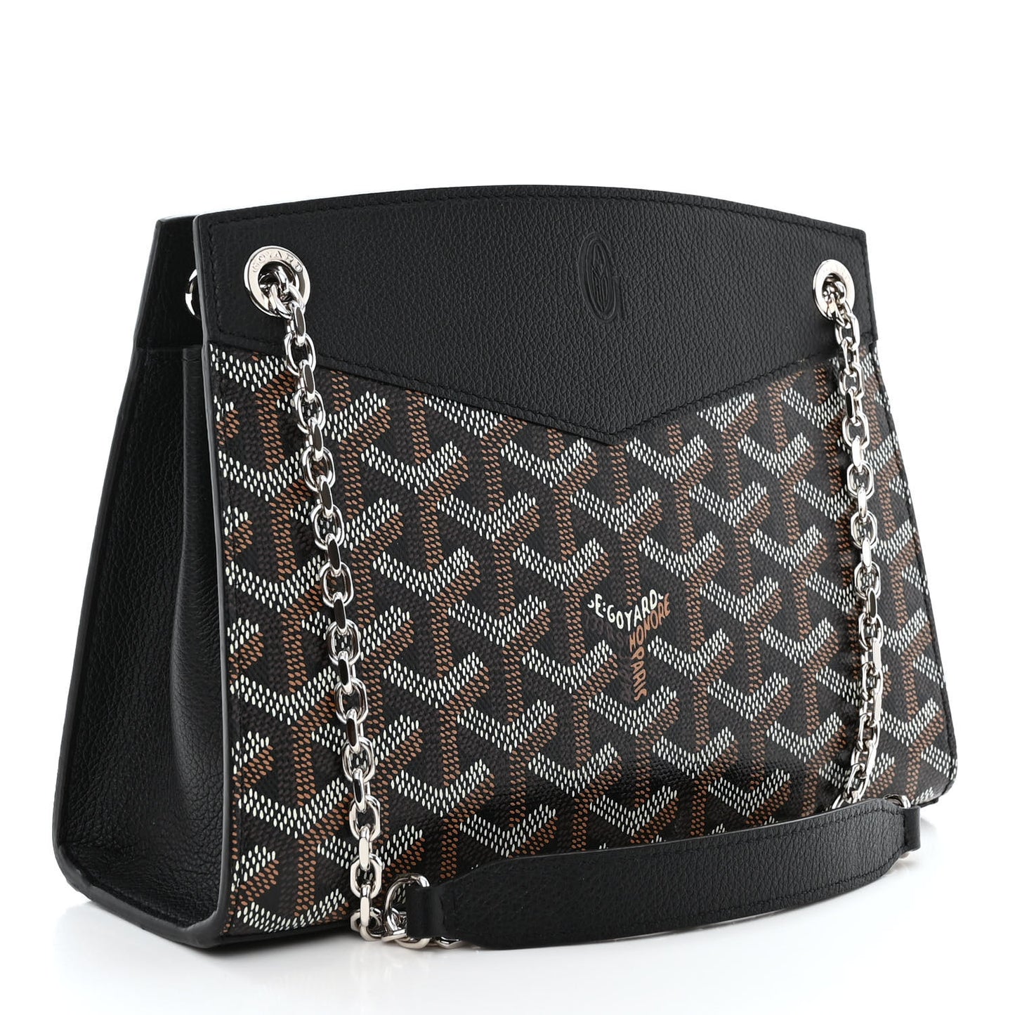 Goyardine Rouette Structure PM Black