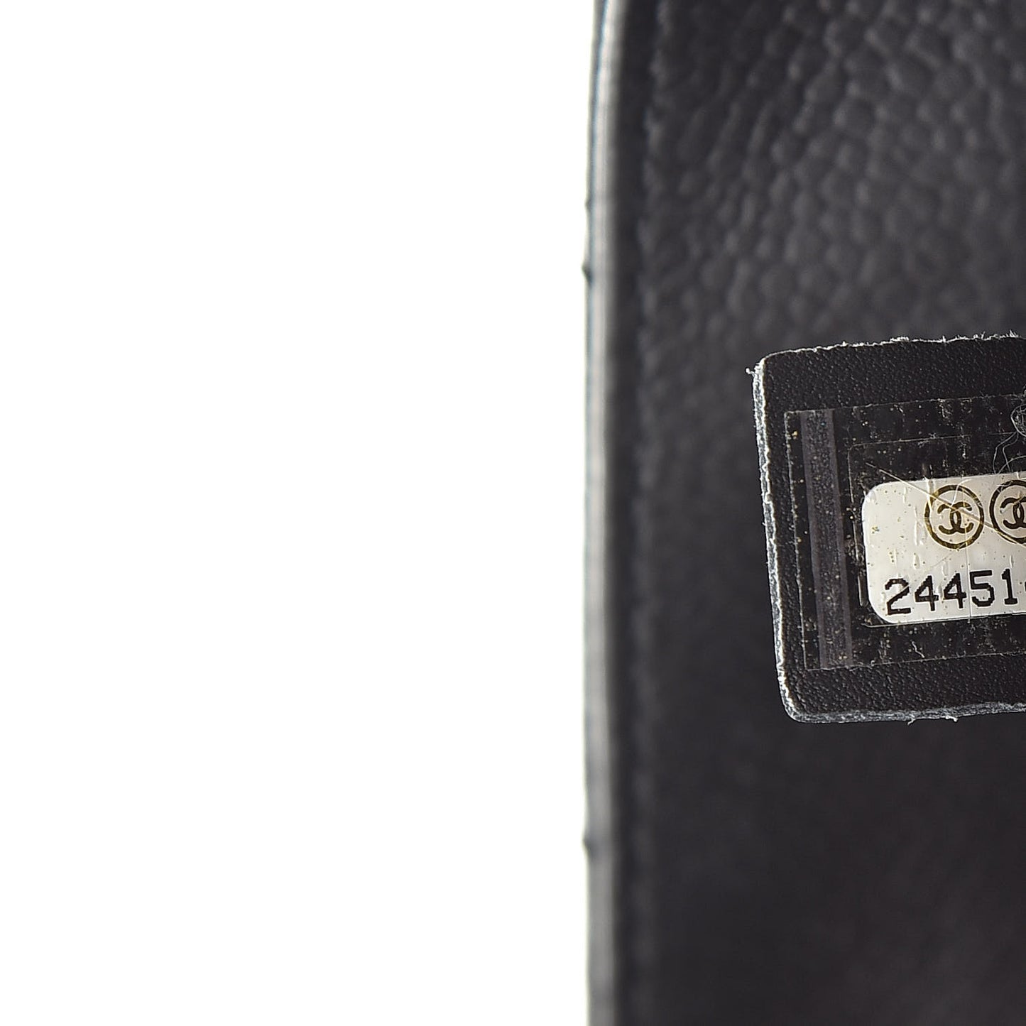 Caviar All About Flap Bag Black