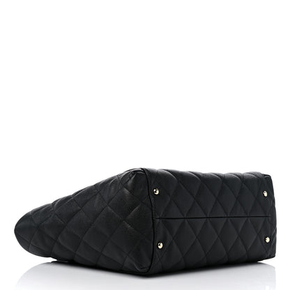 Chanel Caviar Quilted Large Shopping Tote Black 5 of 11