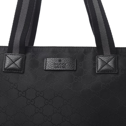 Gucci Nylon Monogram Vertical Tote Black 12 of 12