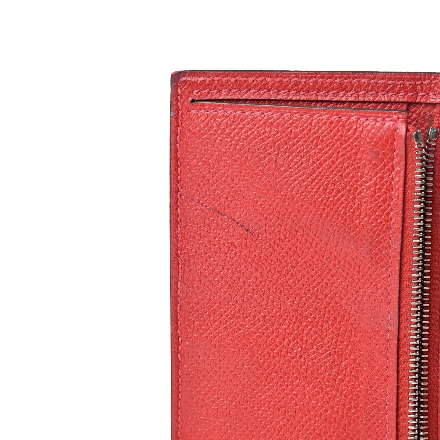 Epsom Bearn Gusset Wallet Rouge Casaque