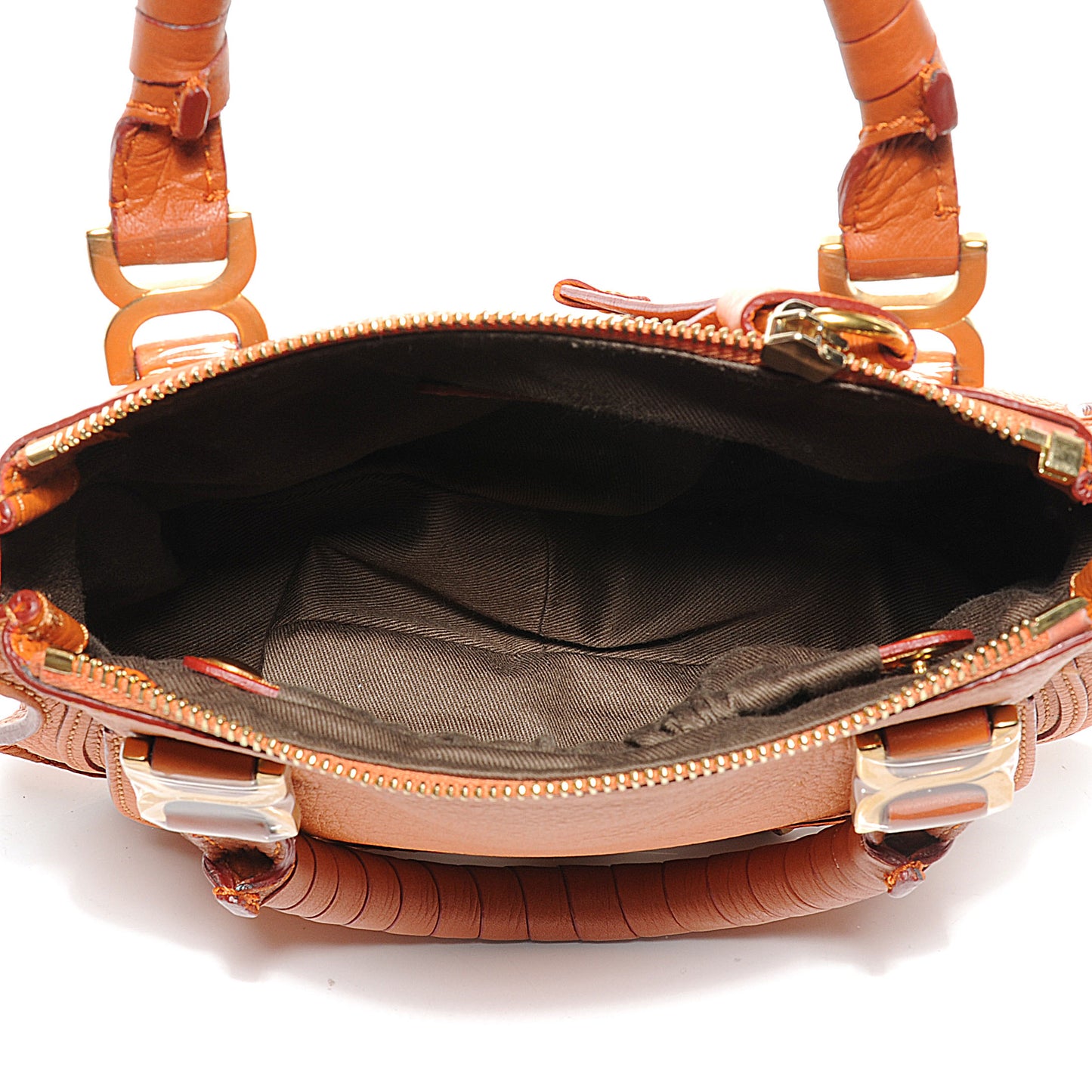Calfskin Mini Marcie Satchel Indian Summer