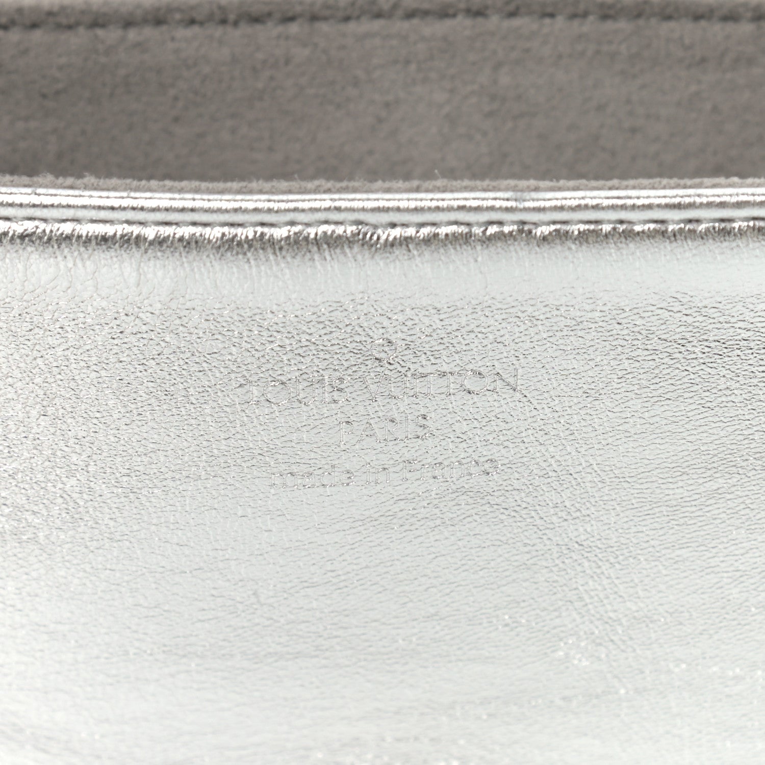 Louis Vuitton Satin Sequin Embroidered Monogram Coussin Belt Bag Silver 6 of 8