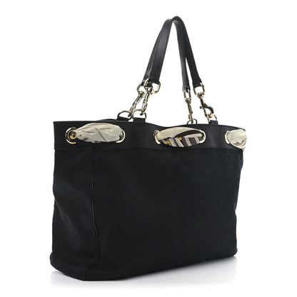 Gucci Monogram Large Positano Tote Black 3 of 10