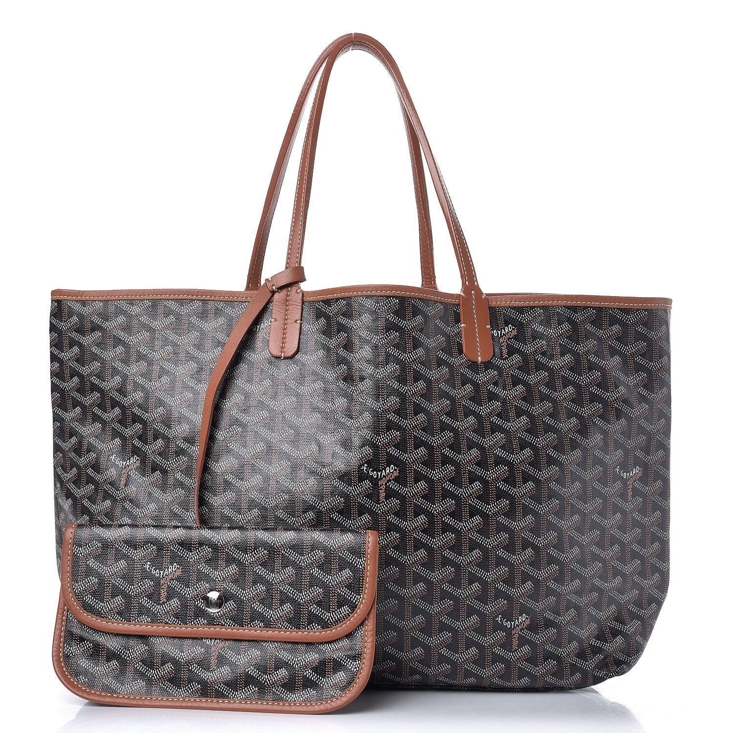Goyard Goyardine Saint Louis PM Black Gold 1 of 13