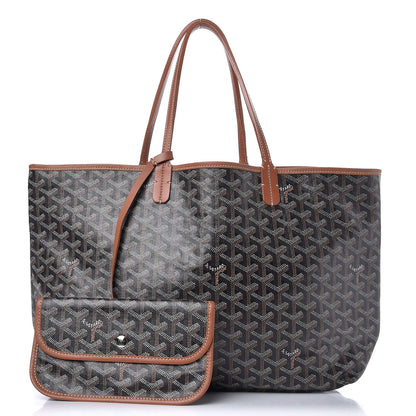 Goyard Goyardine Saint Louis PM Black Gold 1 of 13