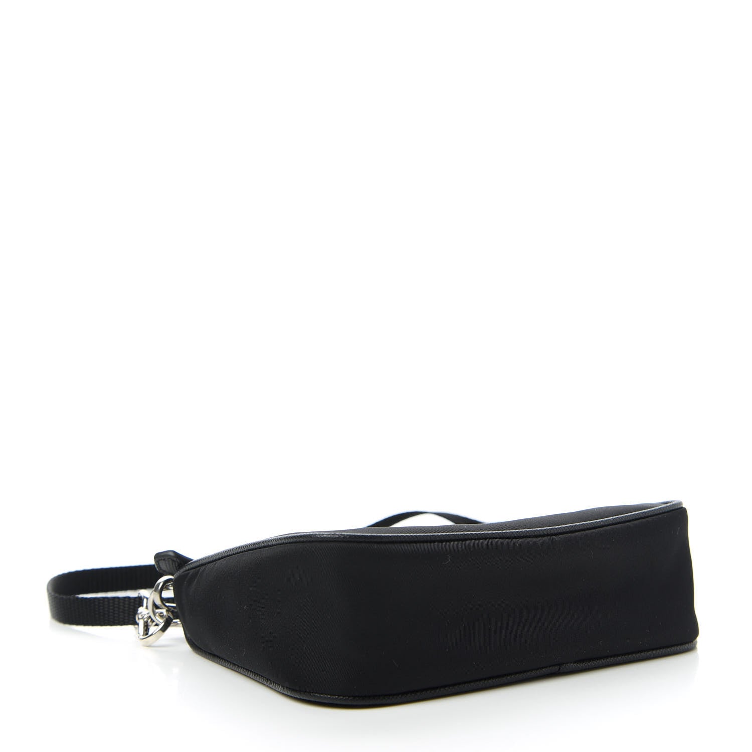 Prada Tessuto Nylon Mini Re-Edition 2000 Shoulder Bag Black 4 of 11
