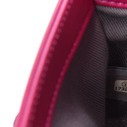 Chanel Velvet Quilted Small Boy Flap Fuchsia 7 of 10