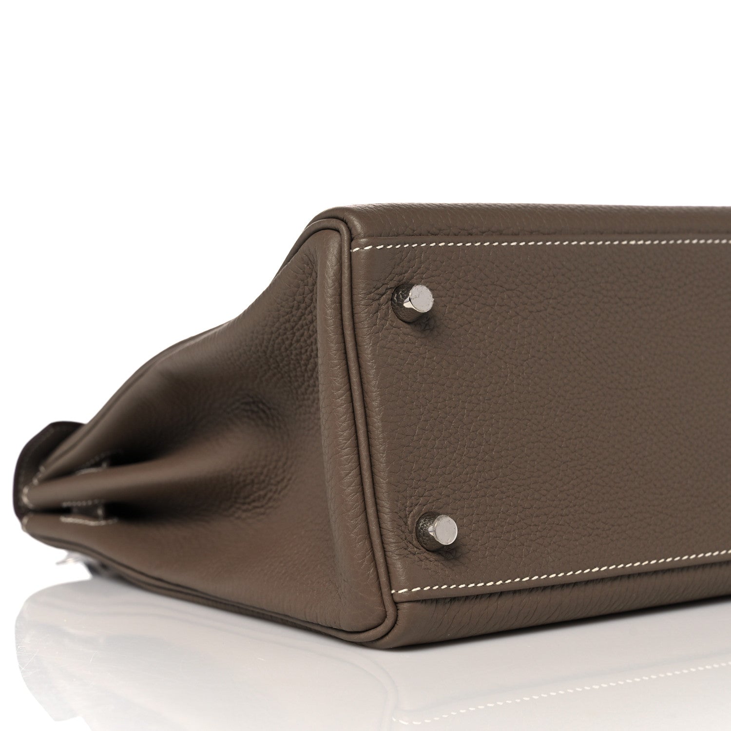 Hermes Togo Kelly Retourne 32 Etoupe 7 of 38