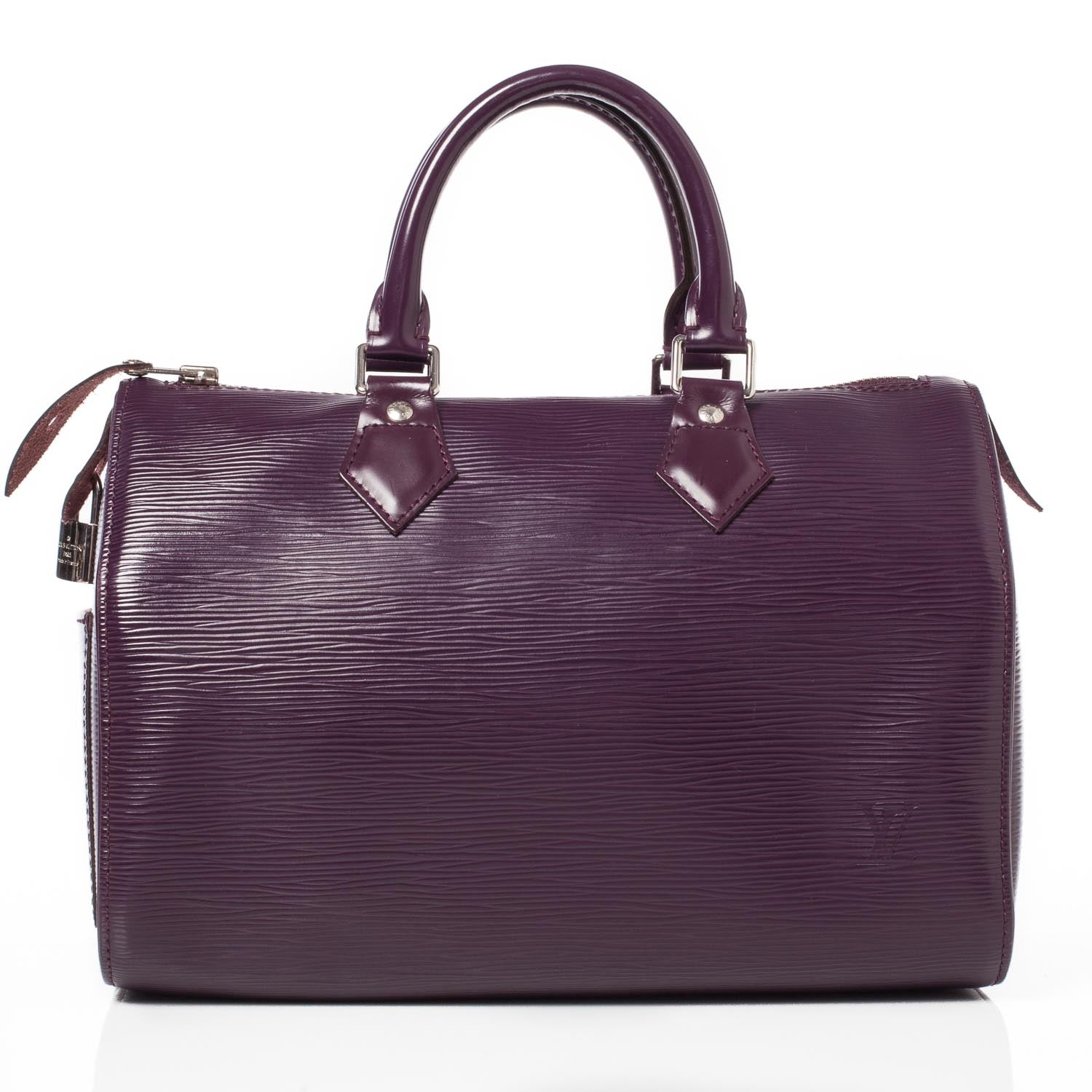 Louis Vuitton Epi Speedy 25 Cassis Purple 1 of 10