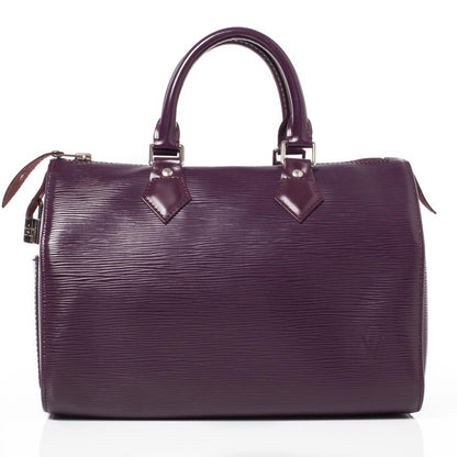 Louis Vuitton Epi Speedy 25 Cassis Purple 1 of 10