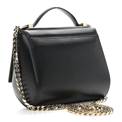 Givenchy Textured Calfskin Mini Pandora Box Chain Crossbody Bag Black 3 of 12