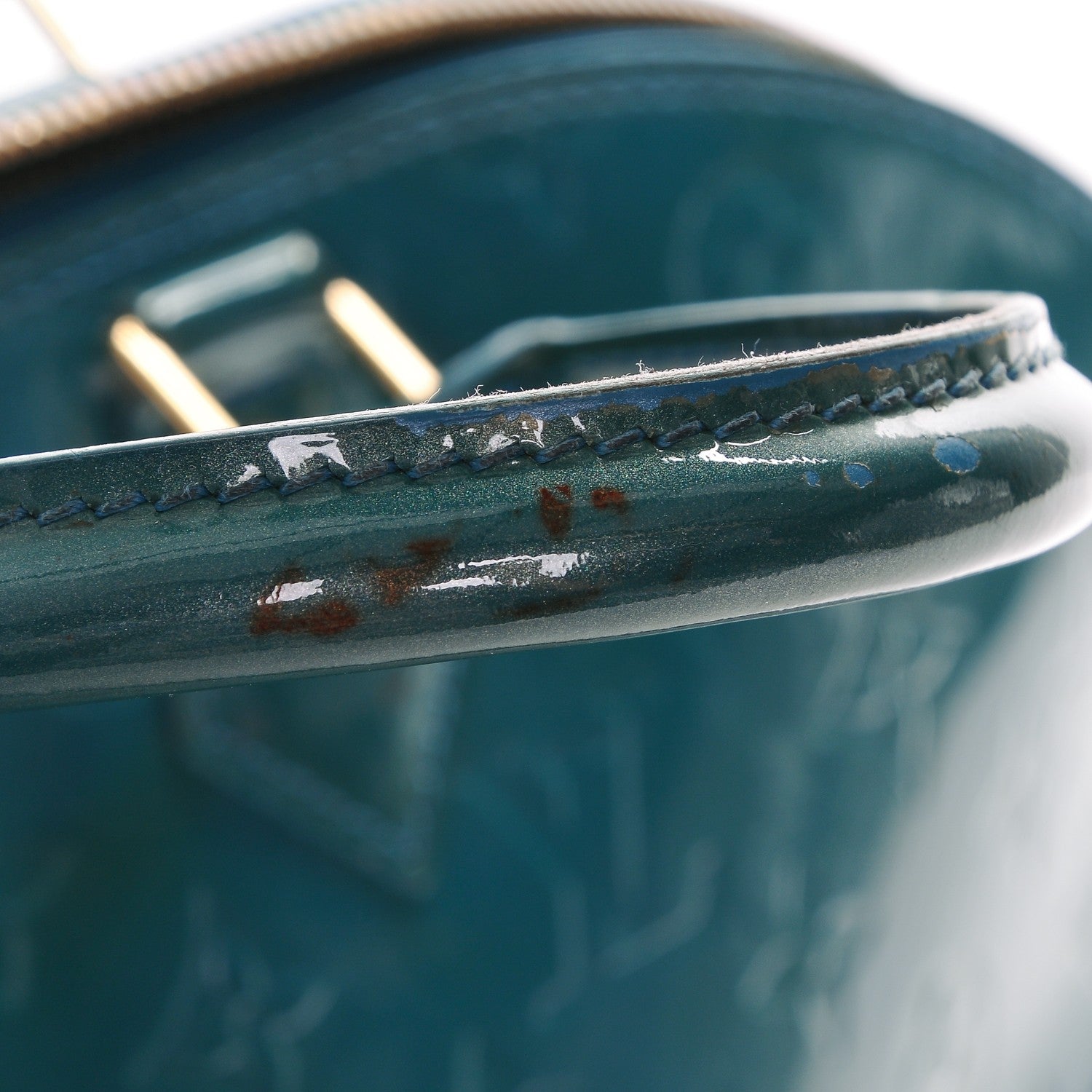 Louis Vuitton Vernis Alma GM Blue Galactic 7 of 8