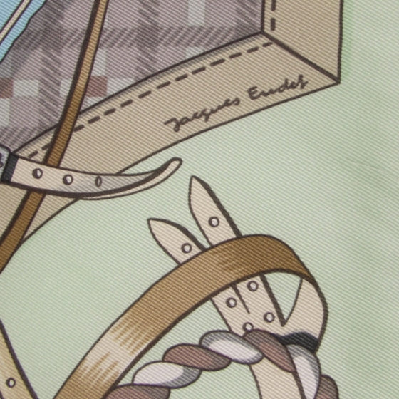 Silk Scarf Nouvelle Voitures Vintage Cars