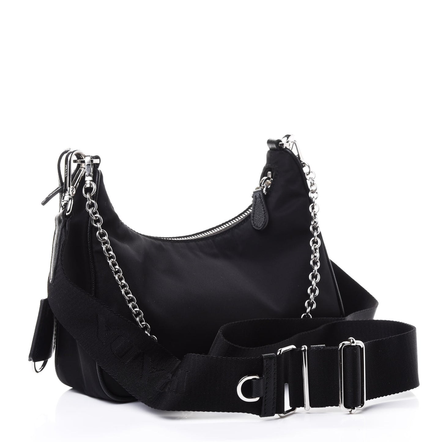 Nylon Re-Edition 2005 Shoulder Bag Black