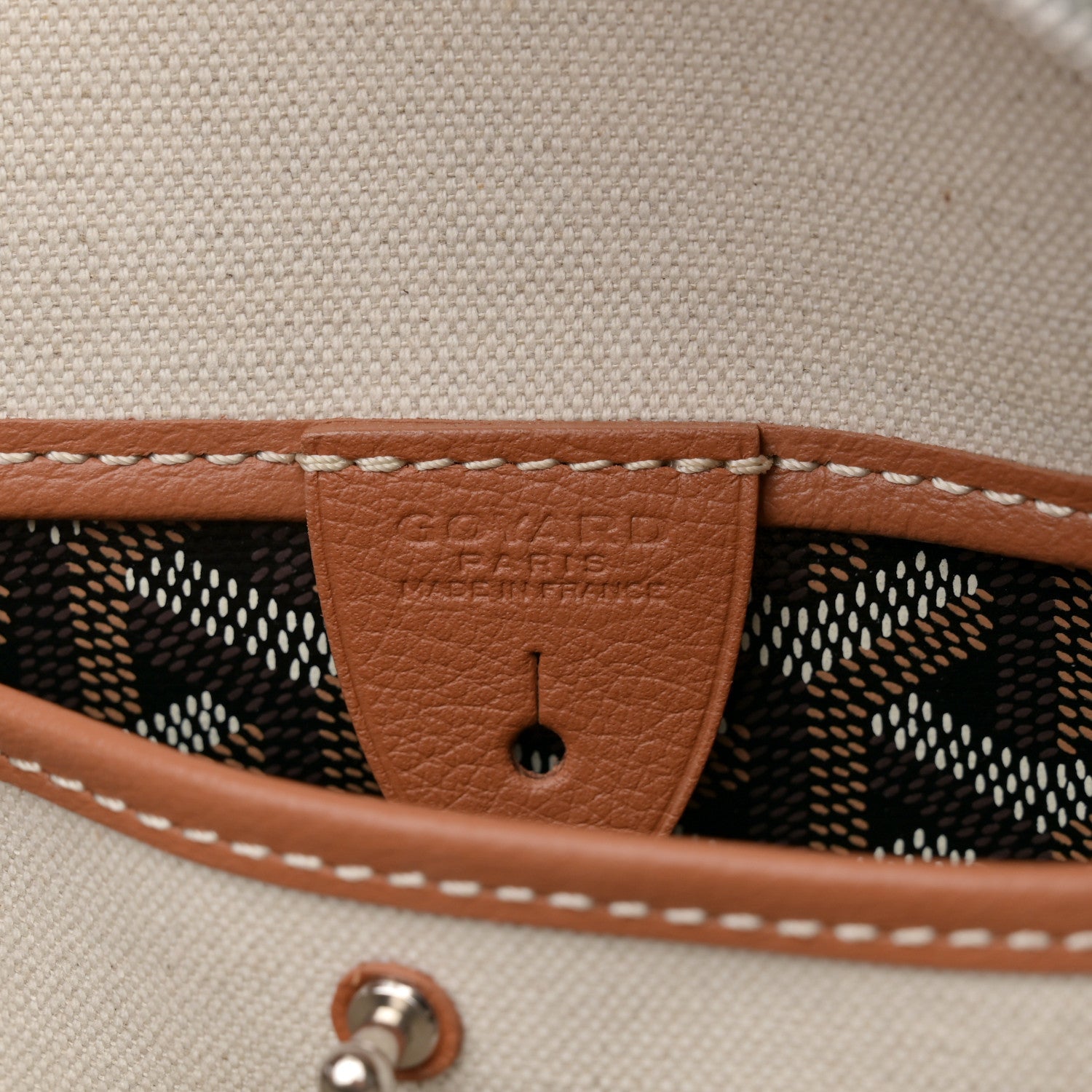 Goyard Goyardine Artois PM Black Gold 6 of 10