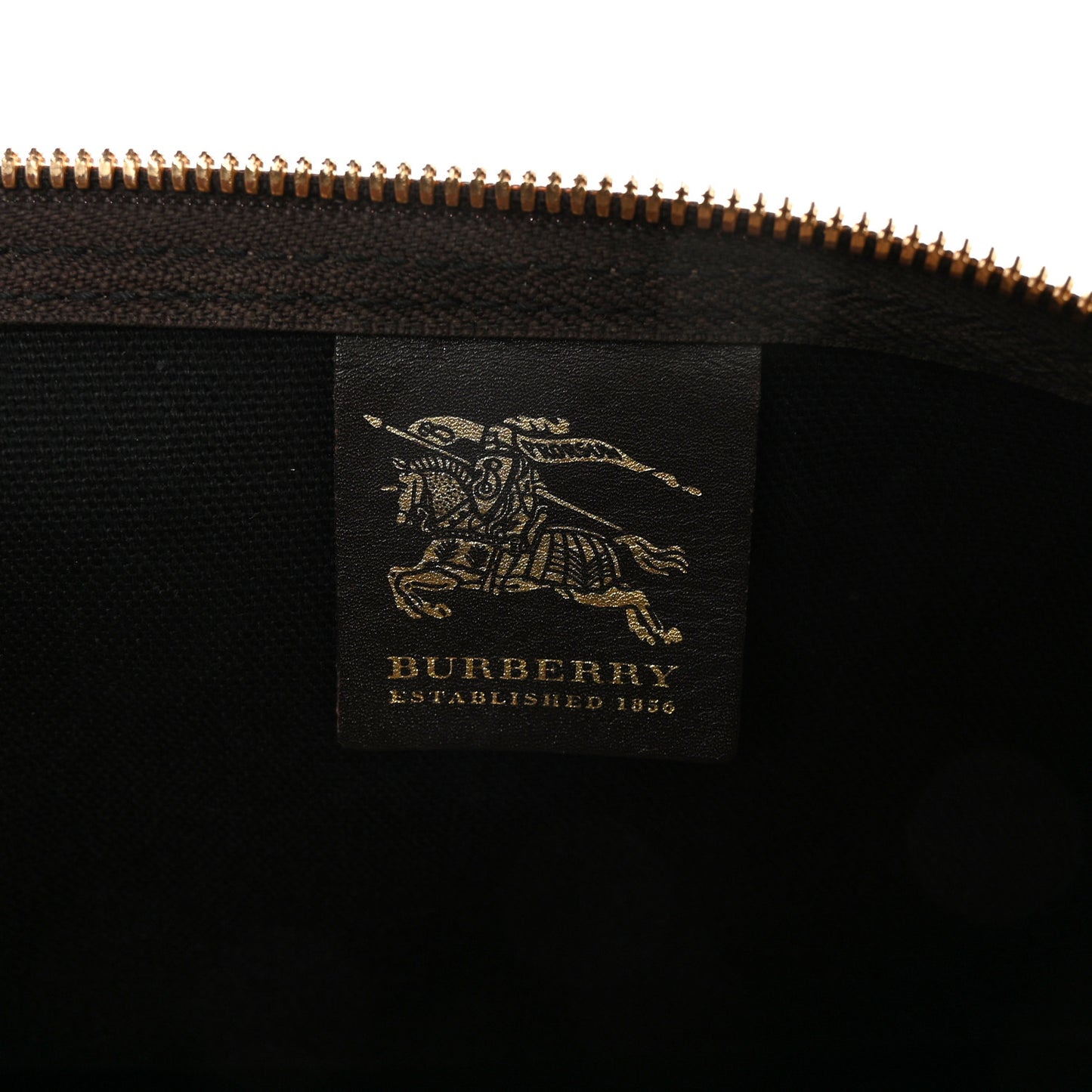 Haymarket Check Duffle Bag Dark Brown