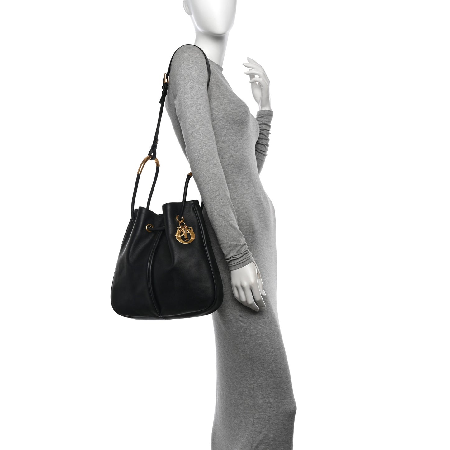 Calfskin Large Nolita Black