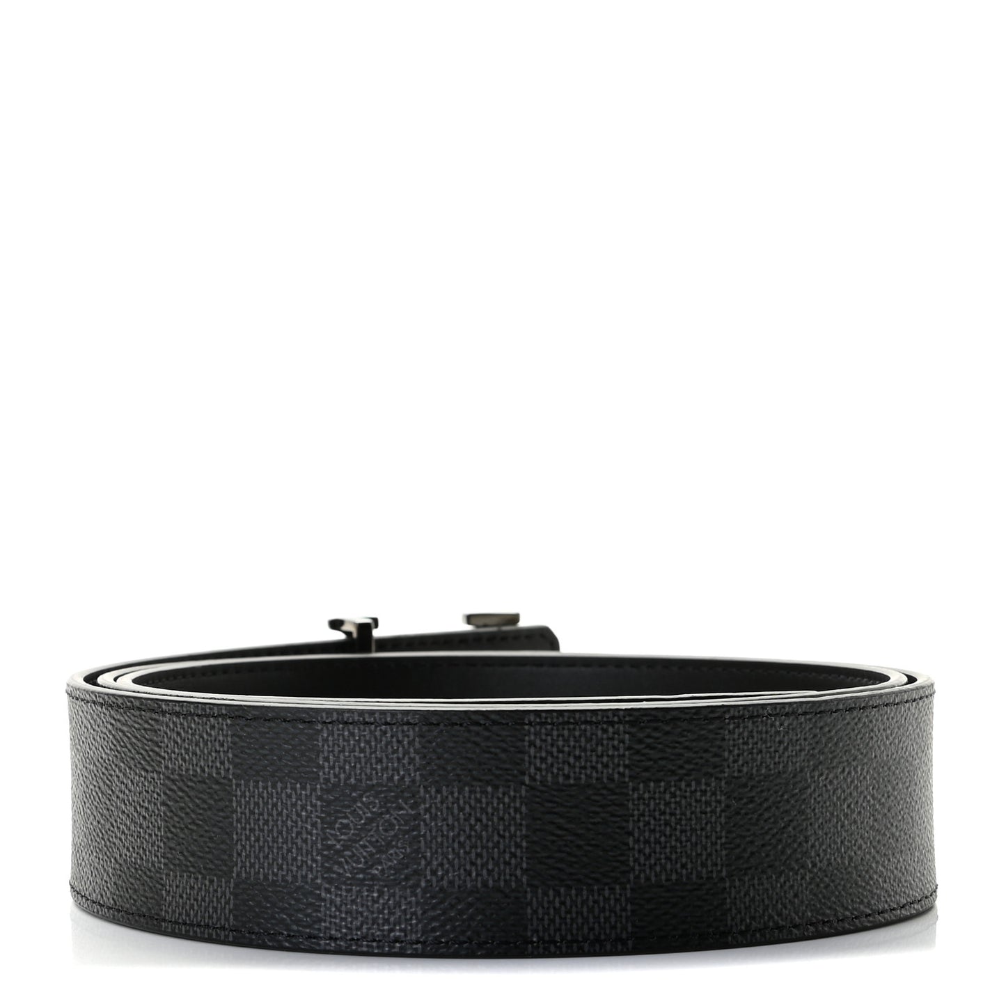 Damier Graphite 40mm LV Initiales Belt 105 42