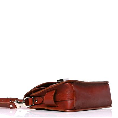 Proenza Schouler Calfskin Mini PS11 Classic Shoulder Bag Saddle 3 of 5