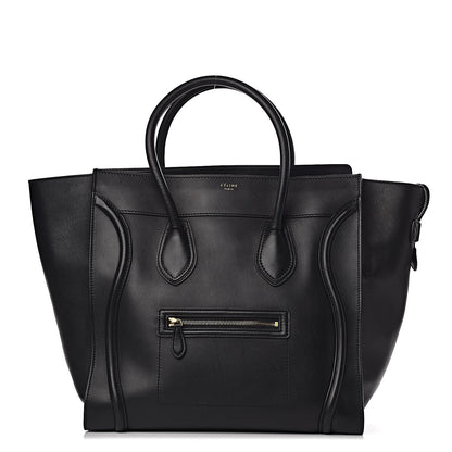Celine Smooth Calfskin Large Luggage Black 1 of 15