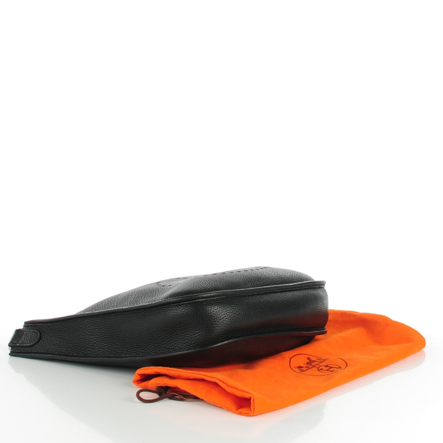 Hermes Taurillon Clemence Evelyne PM Black 4 of 10