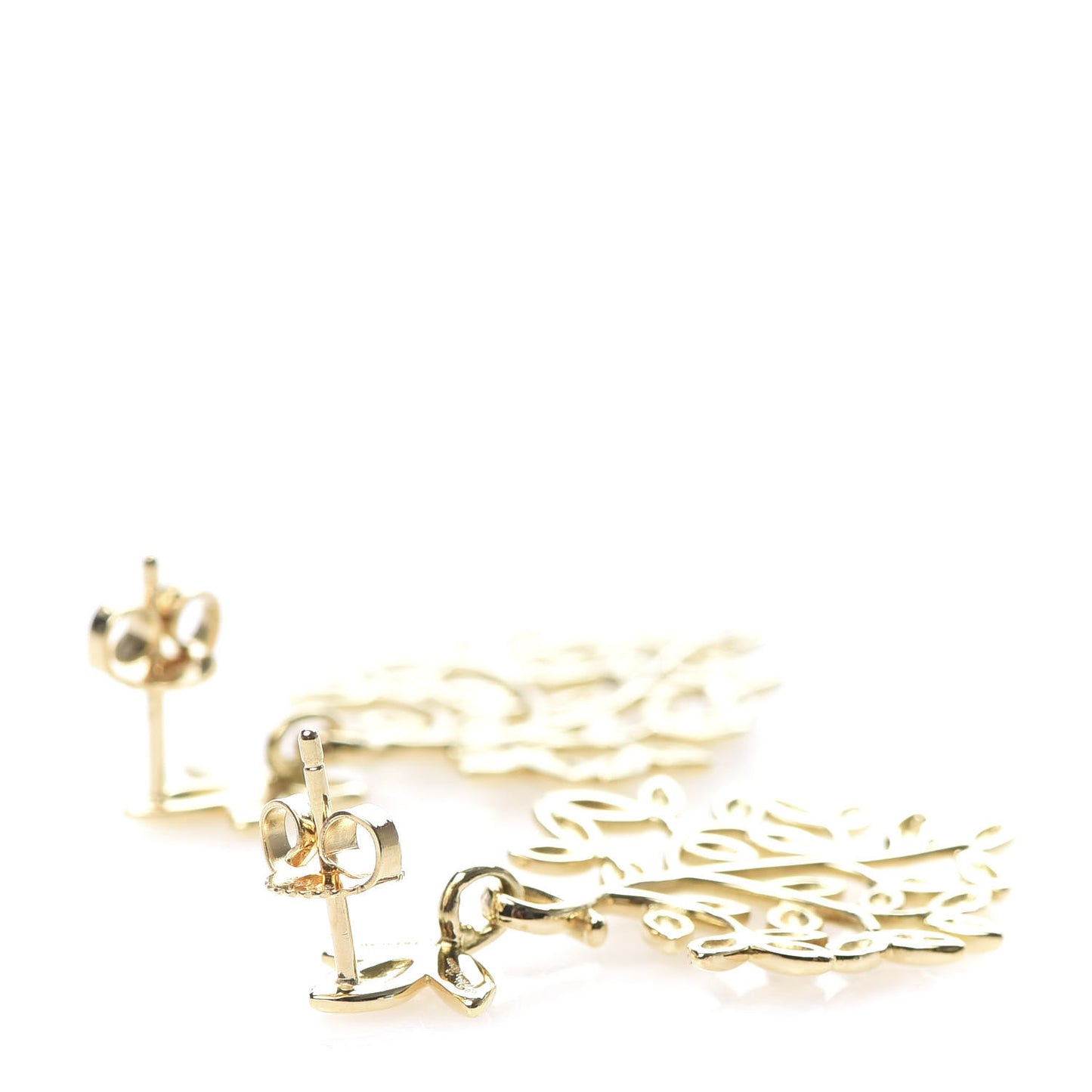 18K Yellow Gold Paloma Picasso Olive Leaf Drop Earrings