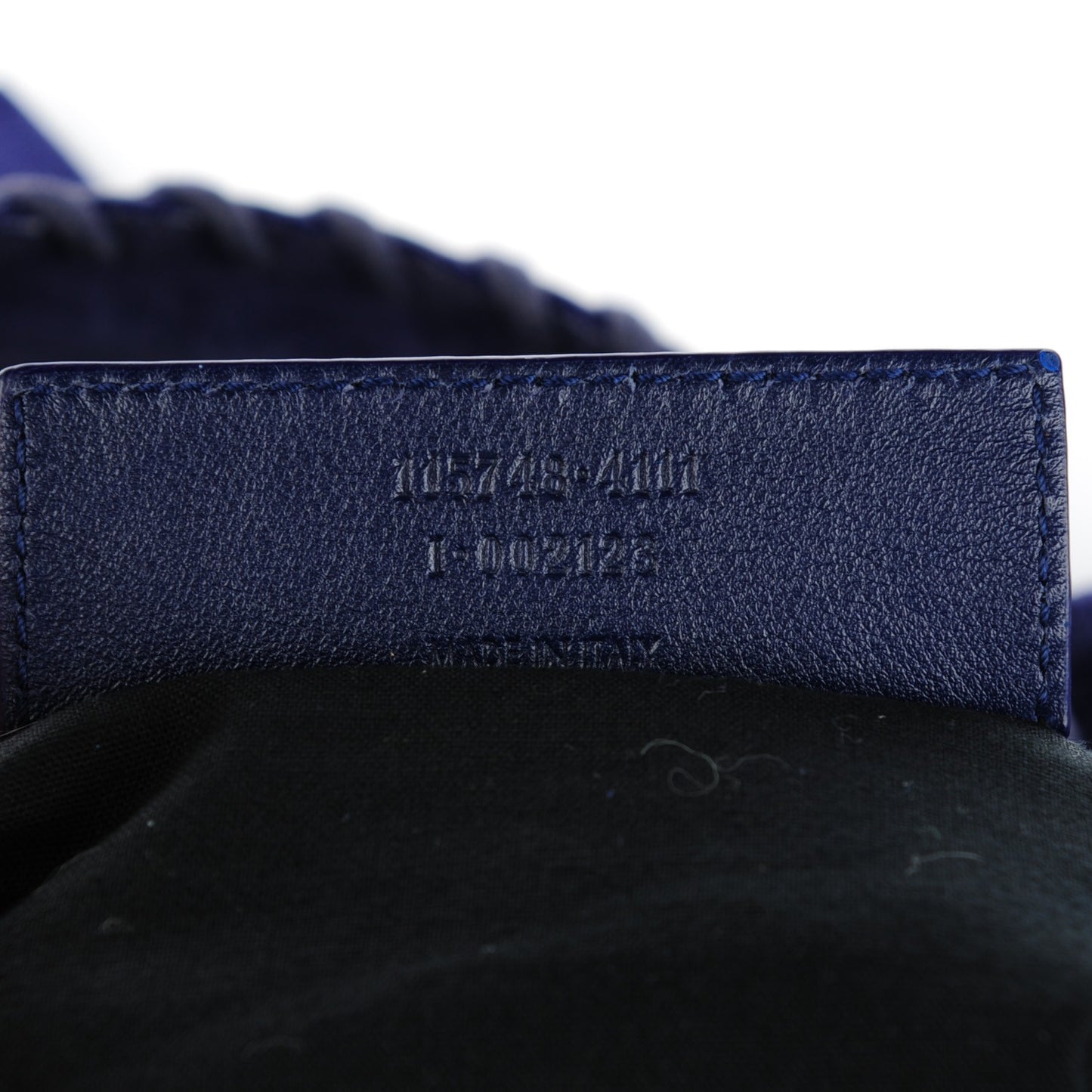 Baby Daim Suede Classic Hardware City Bleu Nuit