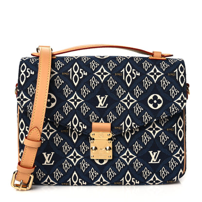 Louis Vuitton Jacquard Since 1854 Pochette Metis Blue 1 of 9
