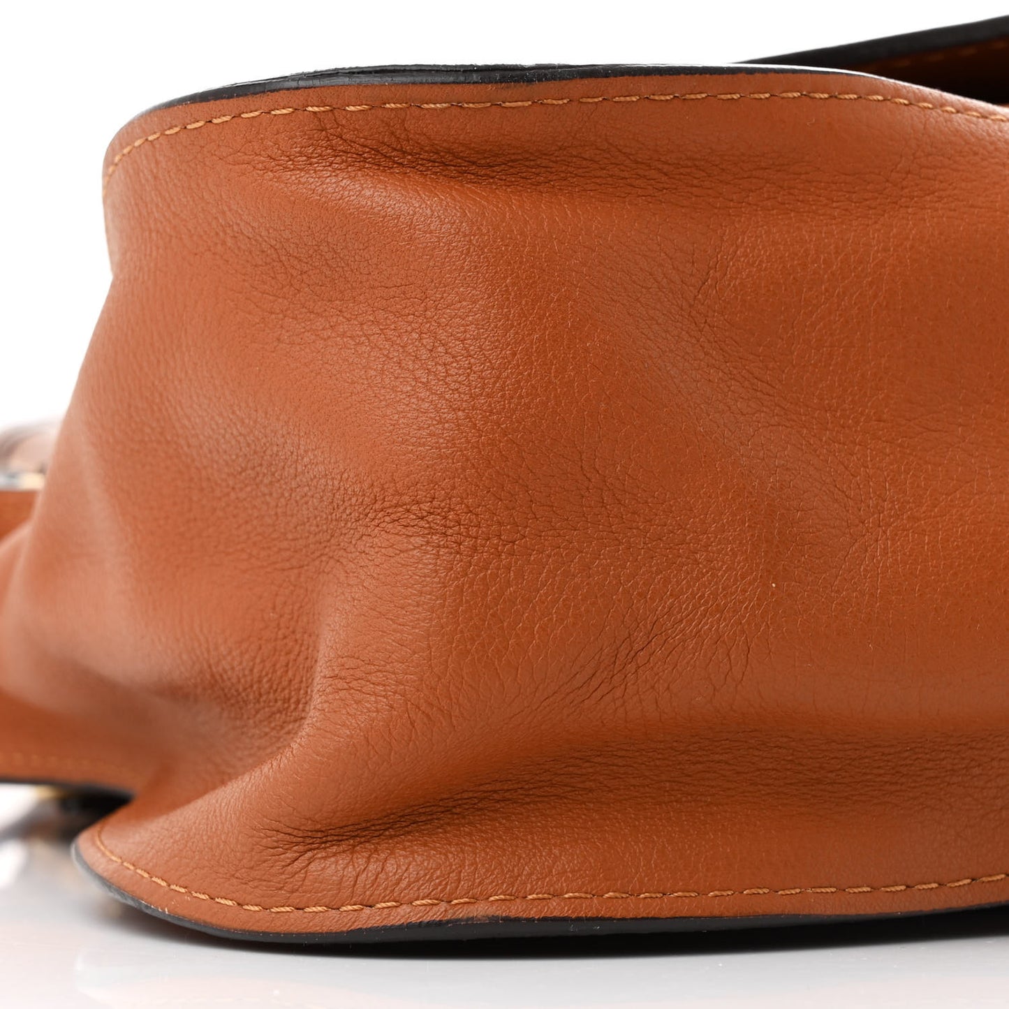 Calfskin Medium Marcie Satchel Tan