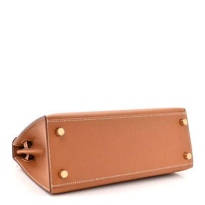 Hermes Epsom Kelly Sellier 25 Gold 4 of 11