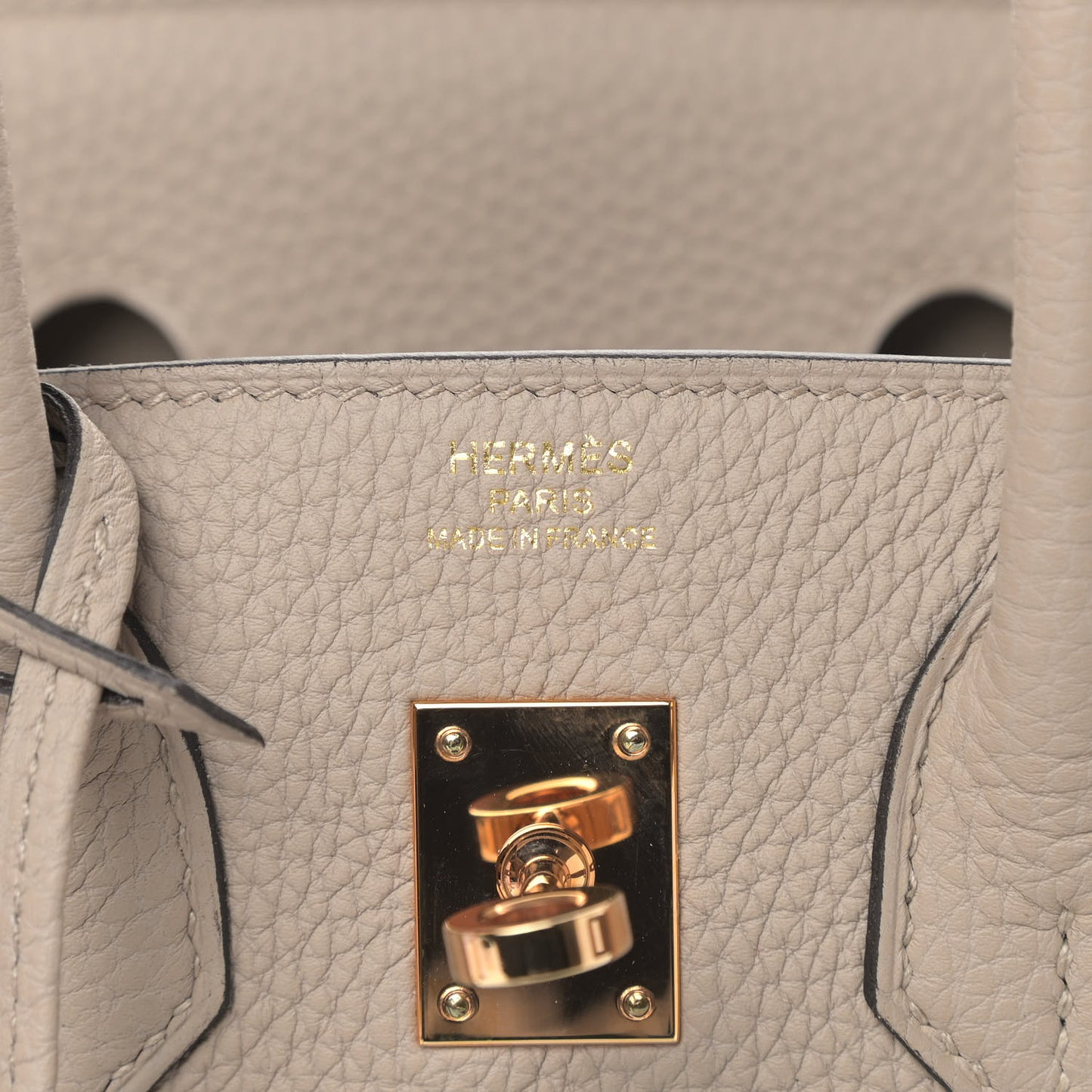 Togo Birkin 25 Gris Tourterelle