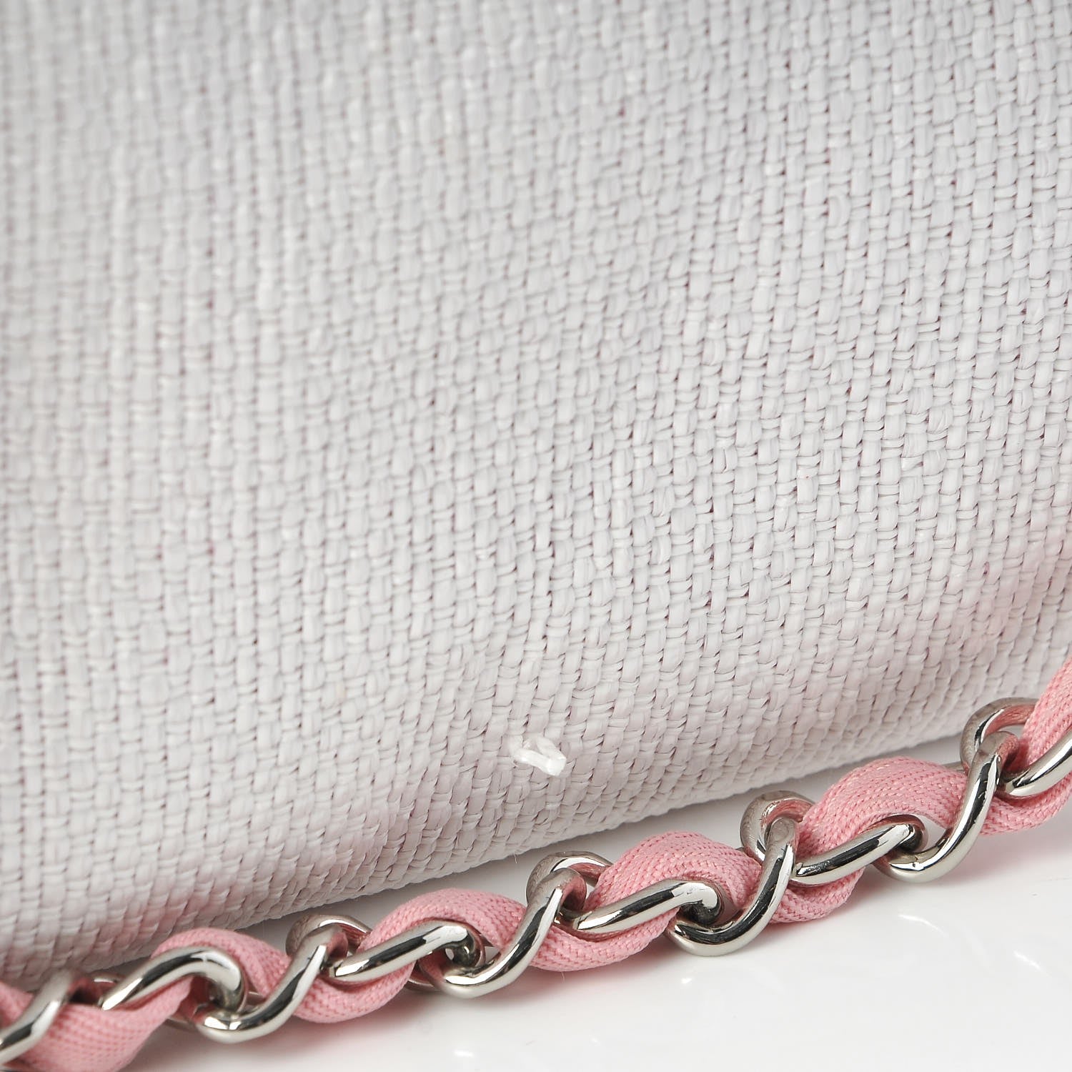 Chanel Woven Straw Raffia Large Deauville Tote Pink 15 of 17
