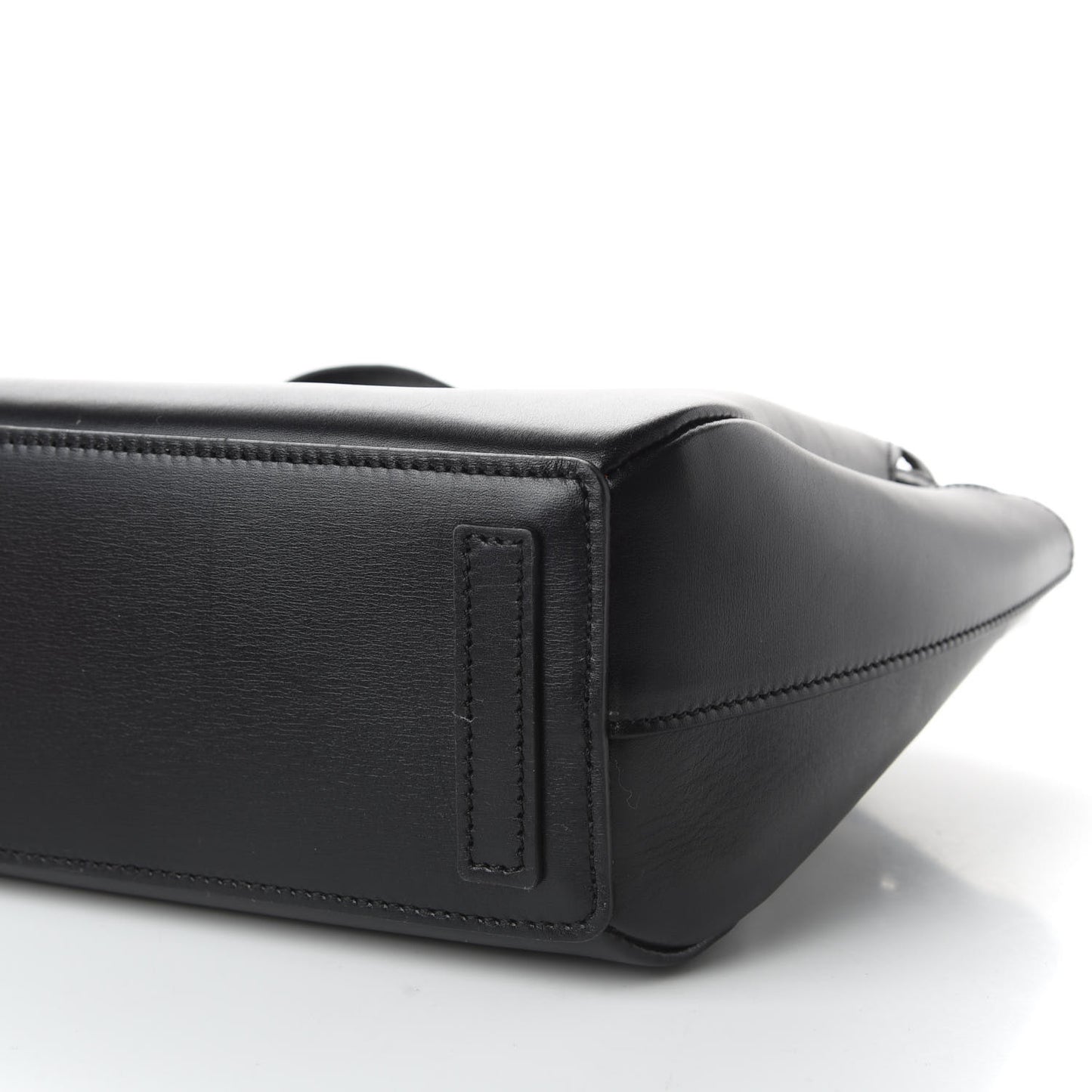 Boxcalf Mini Lazo Tote Black