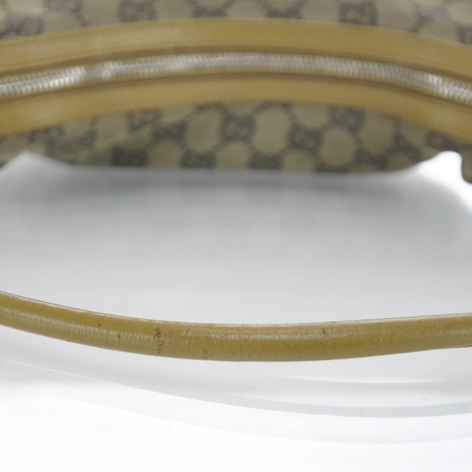 Gucci Monogram Canvas Shoulder Bag 6 of 9