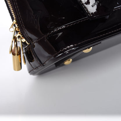 Louis Vuitton Vernis Alma BB Amarante 7 of 15