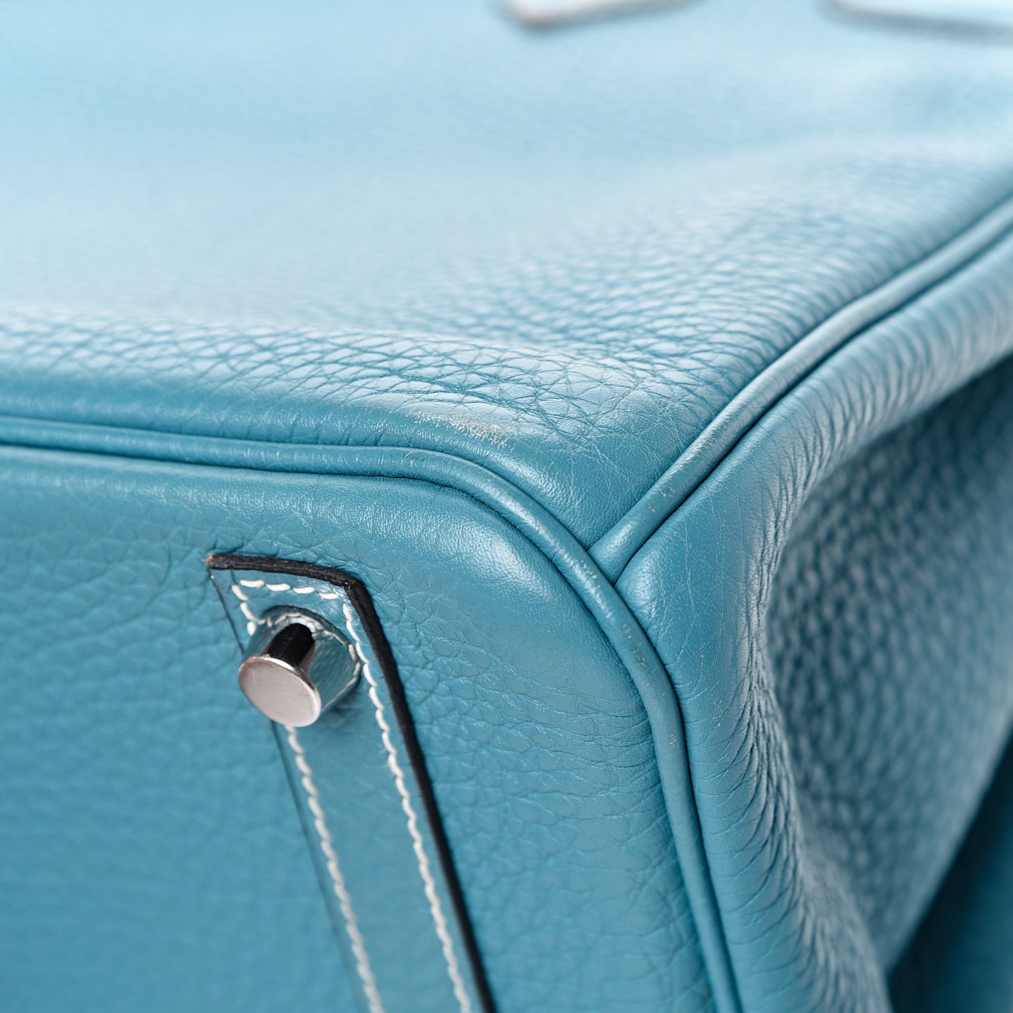 Togo Birkin 30 Blue Jean
