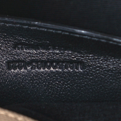 Saint Laurent Grain De Poudre Textured Mixed Matelasse Medium Triquilt Monogram Satchel Dark Beige 8 of 12