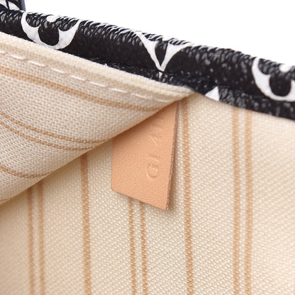 Louis Vuitton Monogram Giant Jungle Neverfull MM Ivory 8 of 11