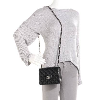 Chanel Lambskin Mini Square Flap Black 2 of 9