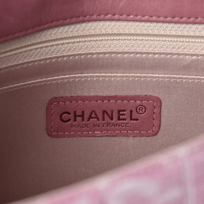 Chanel Nylon Medium Travel Flap Pink 6 of 12