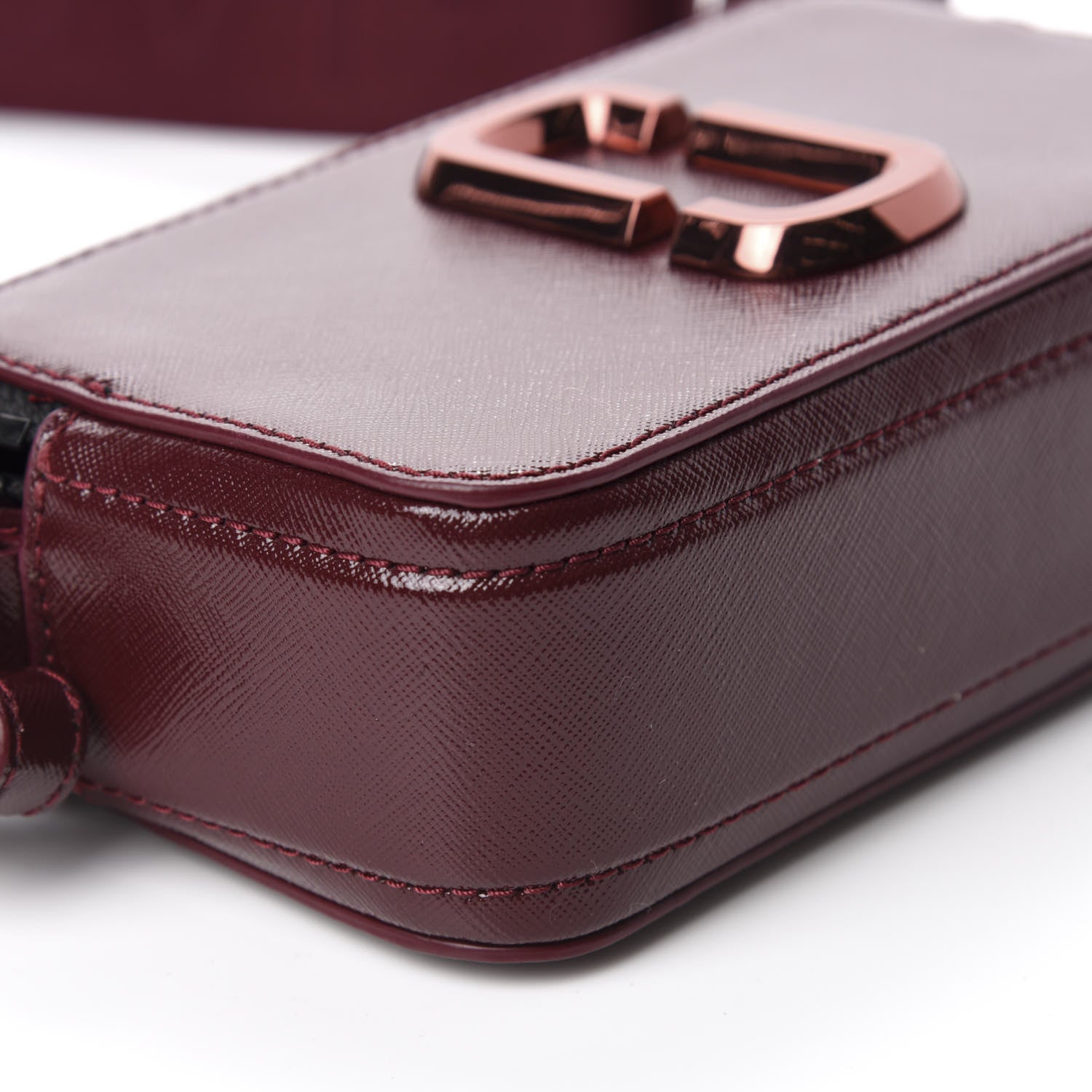 Marc Jacobs Saffino Small Snapshot Camera Bag Burgundy 6 of 9