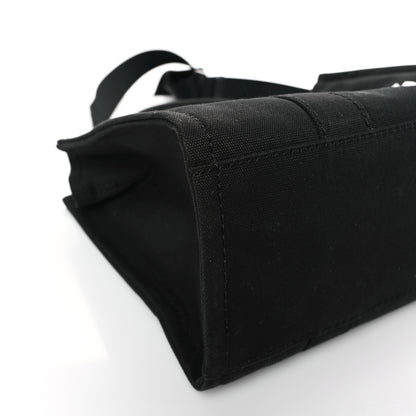 Marc Jacobs Cotton Canvas Small The Traveler Tote Bag Black 7 of 8