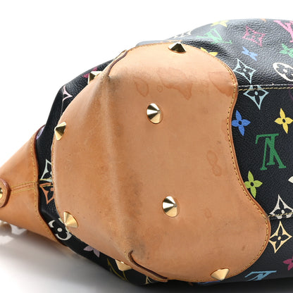 Louis Vuitton Monogram Multicolor Judy GM Black 6 of 8