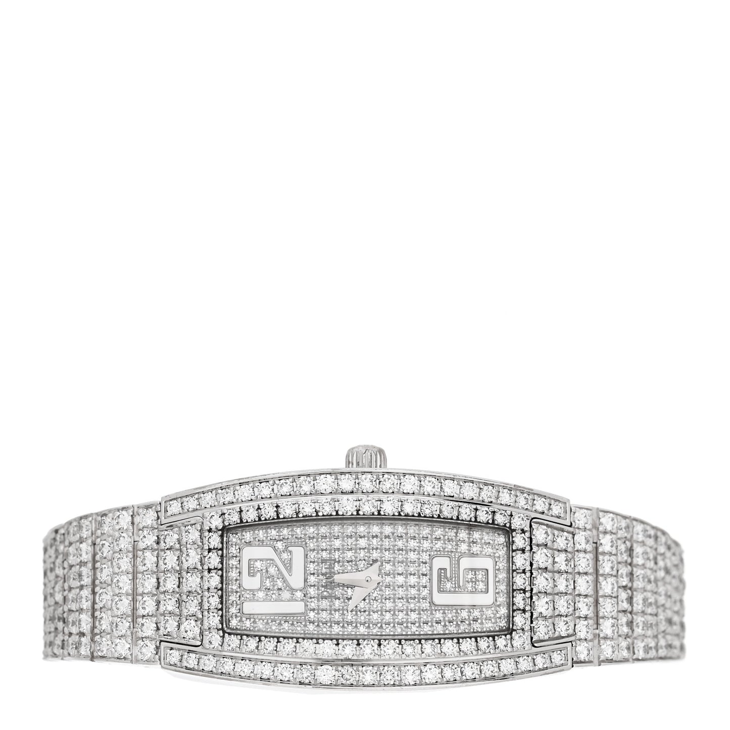 18K White Gold Diamond 18mm Limelight Quartz Watch